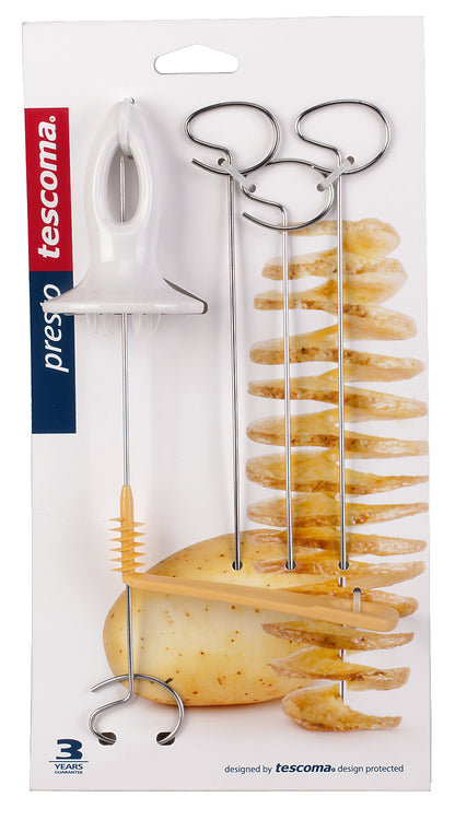 Tescoma Spiral Potato Cutter, 4 Spits "Presto"