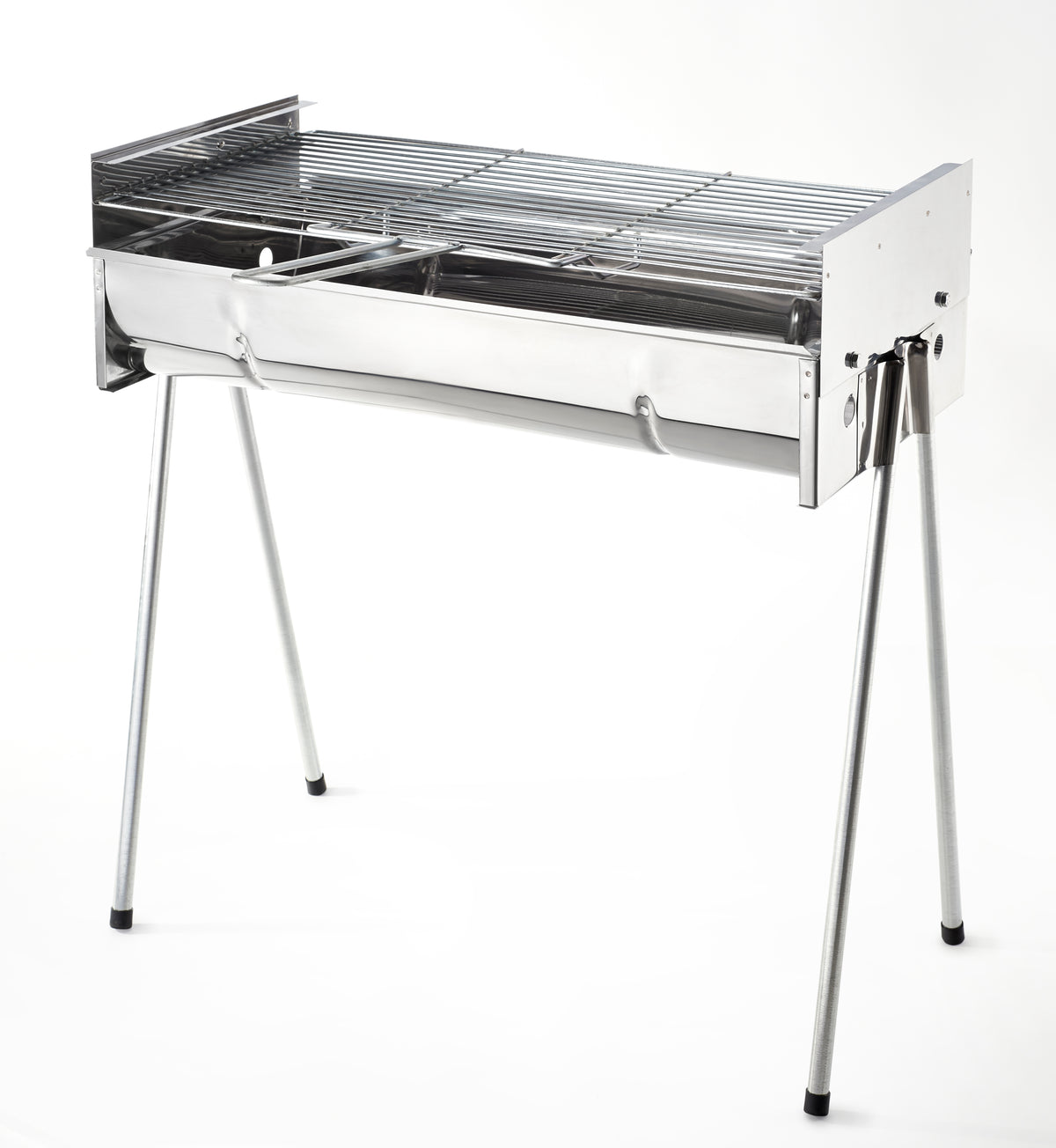 451 LARGE SS ADUSTABLE BRAAI