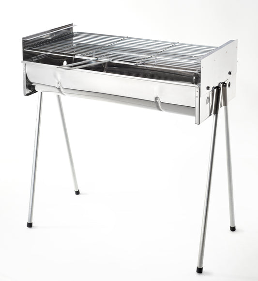 451 LARGE SS ADUSTABLE BRAAI