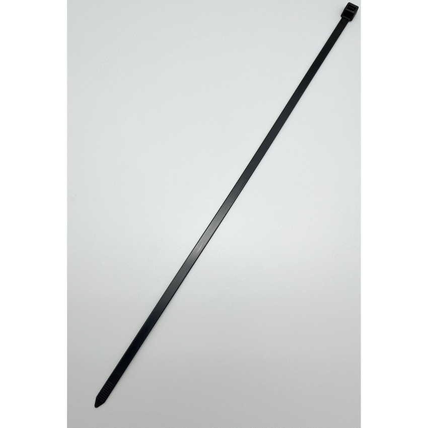 Ellies Cable Tie 7.9mm X 400mm - 20 PACK SIZE - BK