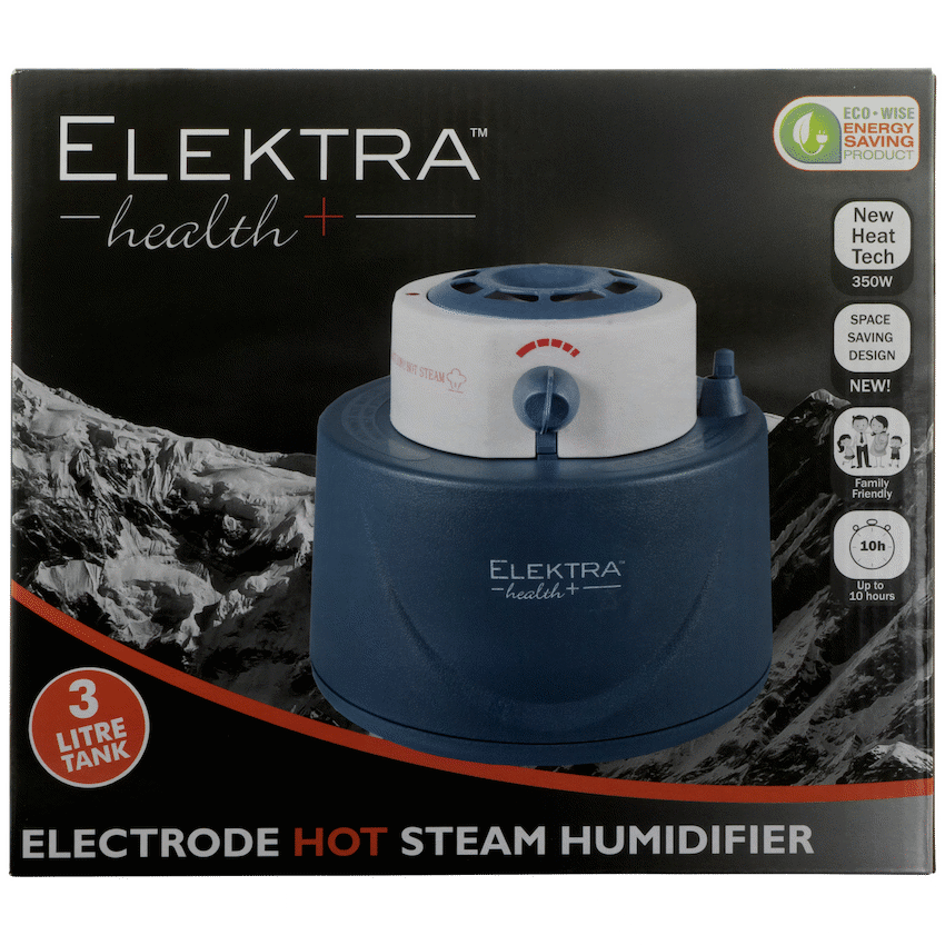 8076 - Elektra Health Warm Steam Humidifier 3l