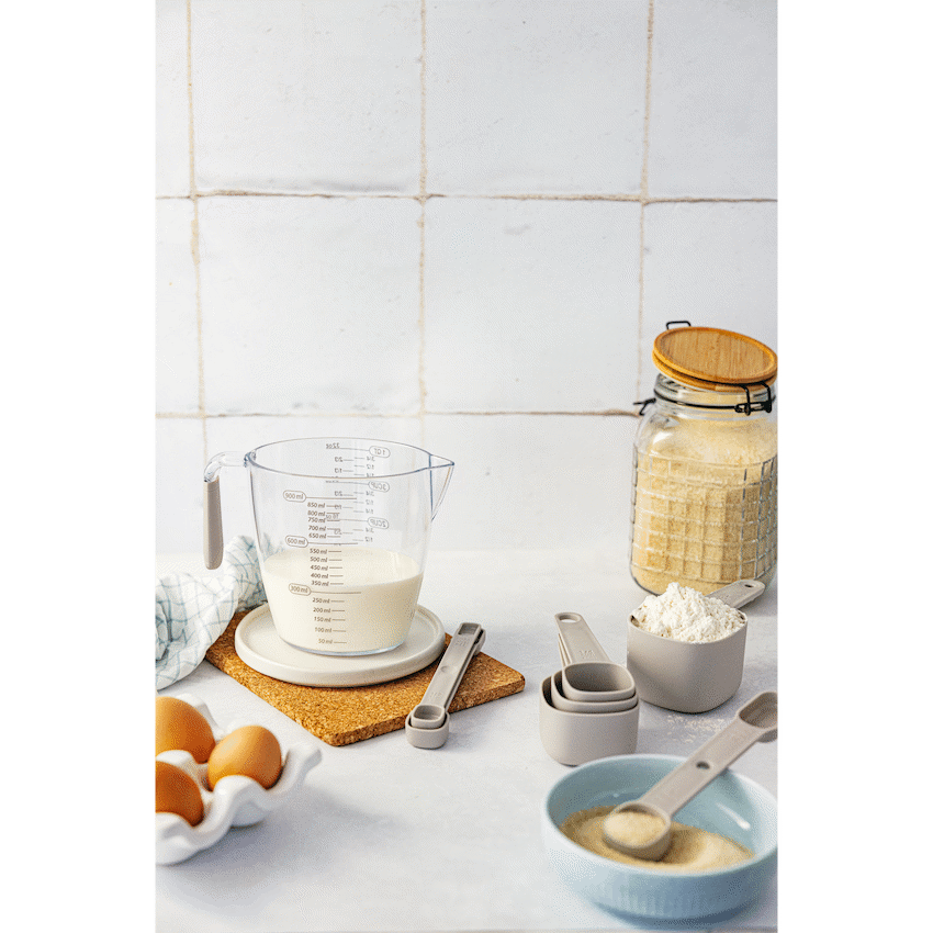 Kitchen Inspire Measuring Cups 4pce ( Order in Qty of 6)