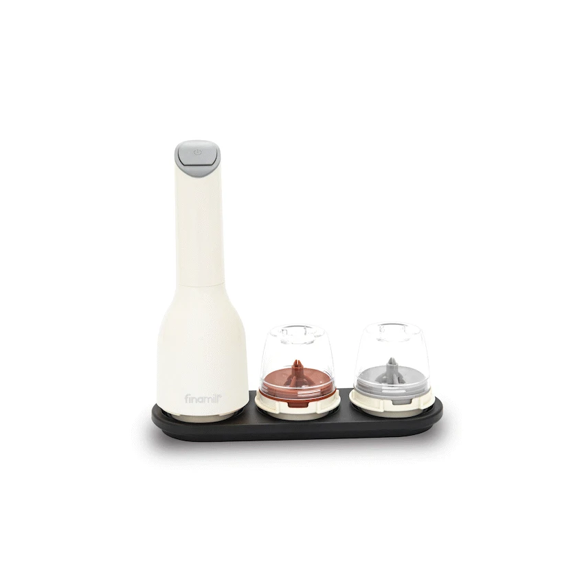 Finamill Battery-Operated Grinder - Soft Cream
