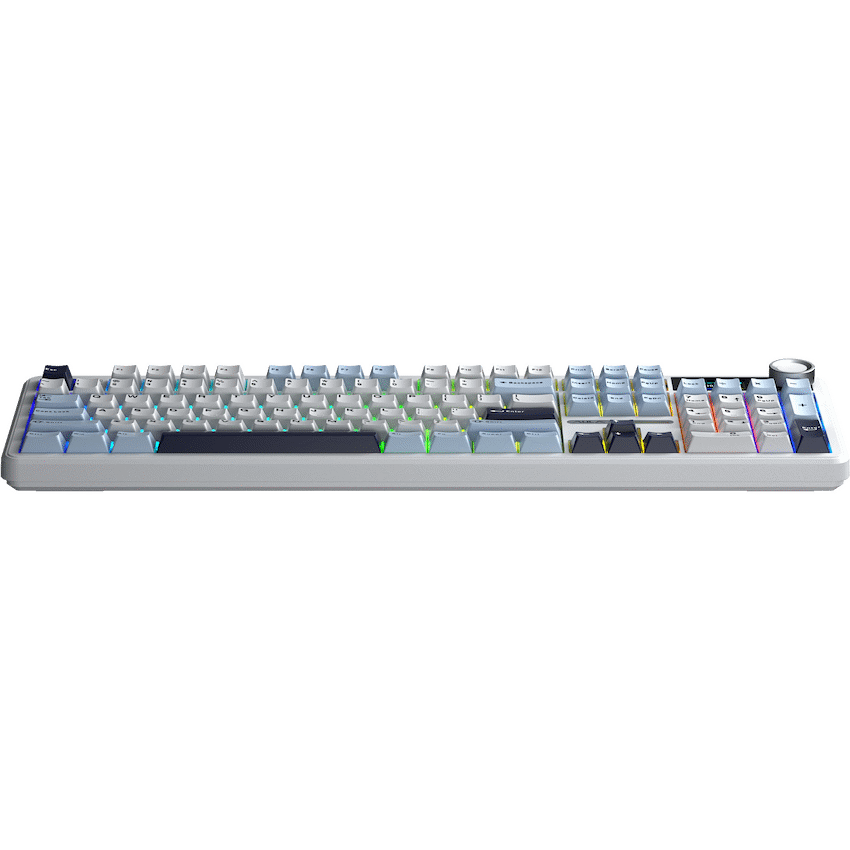 Aula Mechanical Gasket LCD Full Keyboard Multimode - Black/Grey