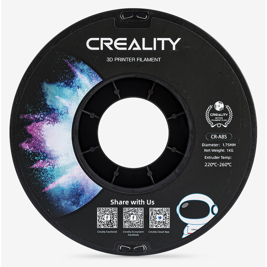 Creality ABS Filament - Black 1kg
