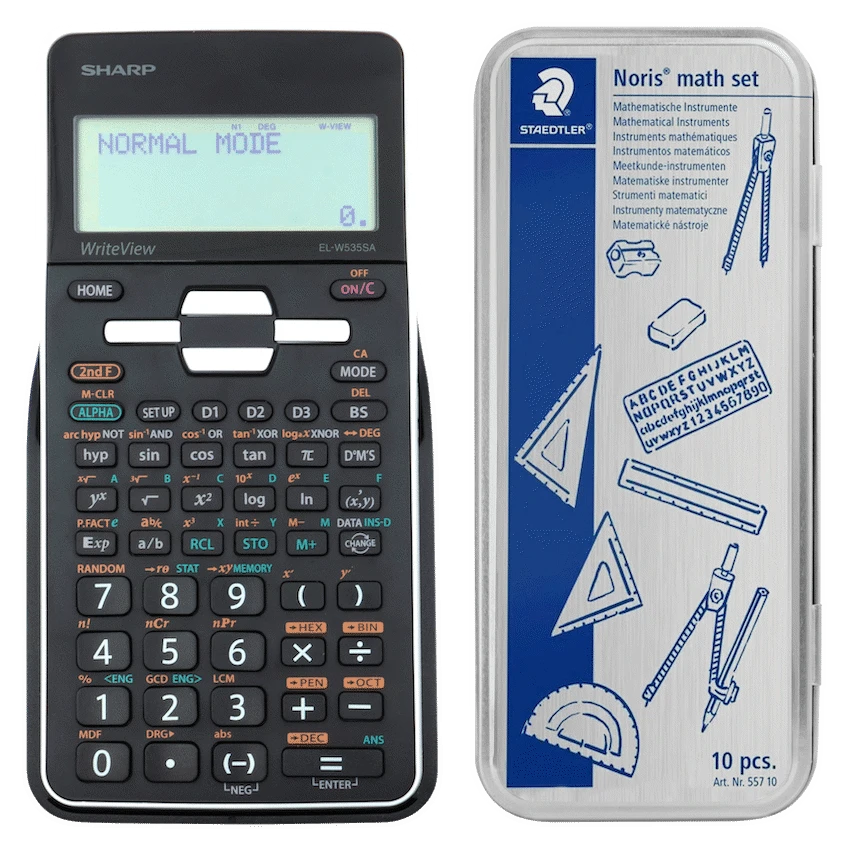 Sharp EL535 Scientific Calculator - 422 Functions - White