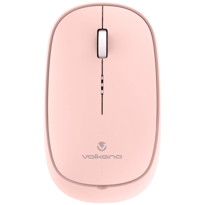 Volkano Coral series Bluetooth Wireless Mouse - Pink
