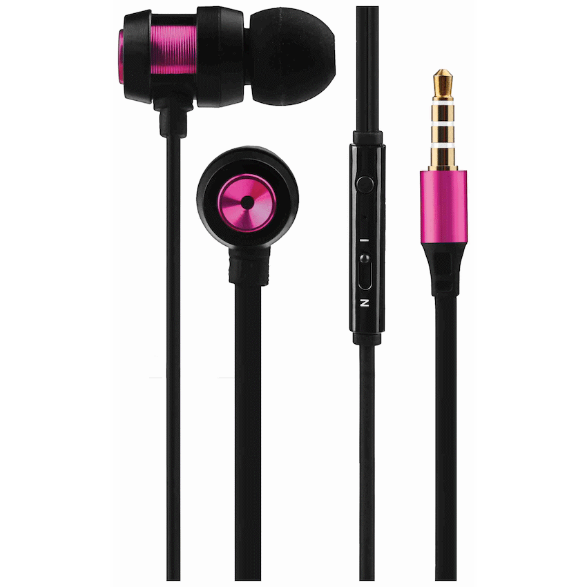 Volkano Alloy series metal earphone - Purple
