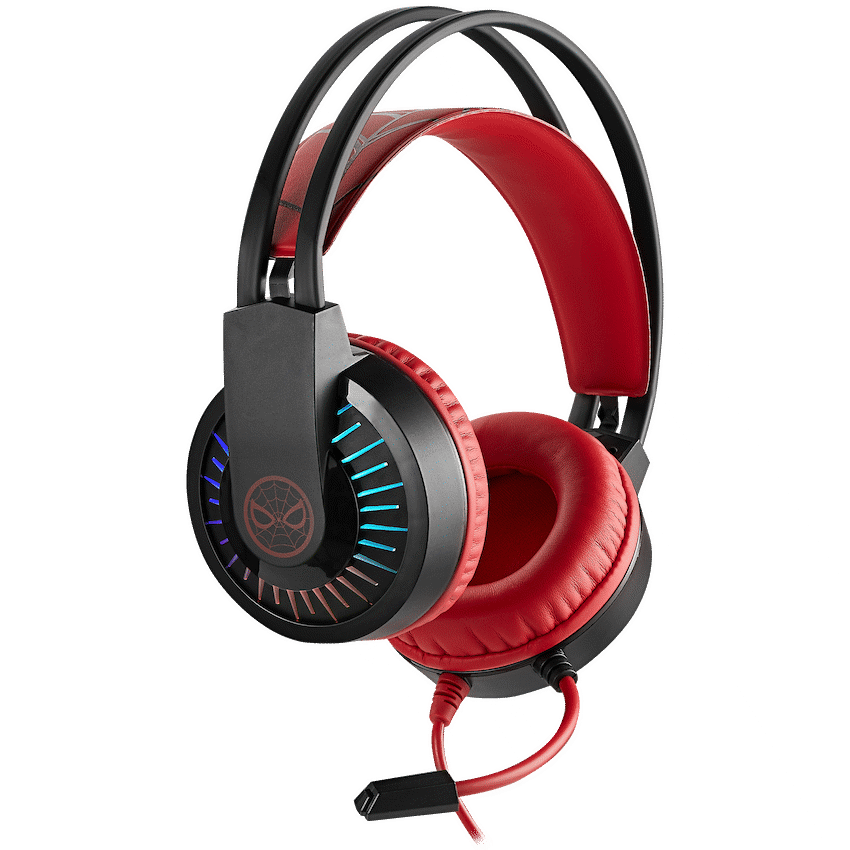 Marvel Spiderman Gaming headphone with boom mic