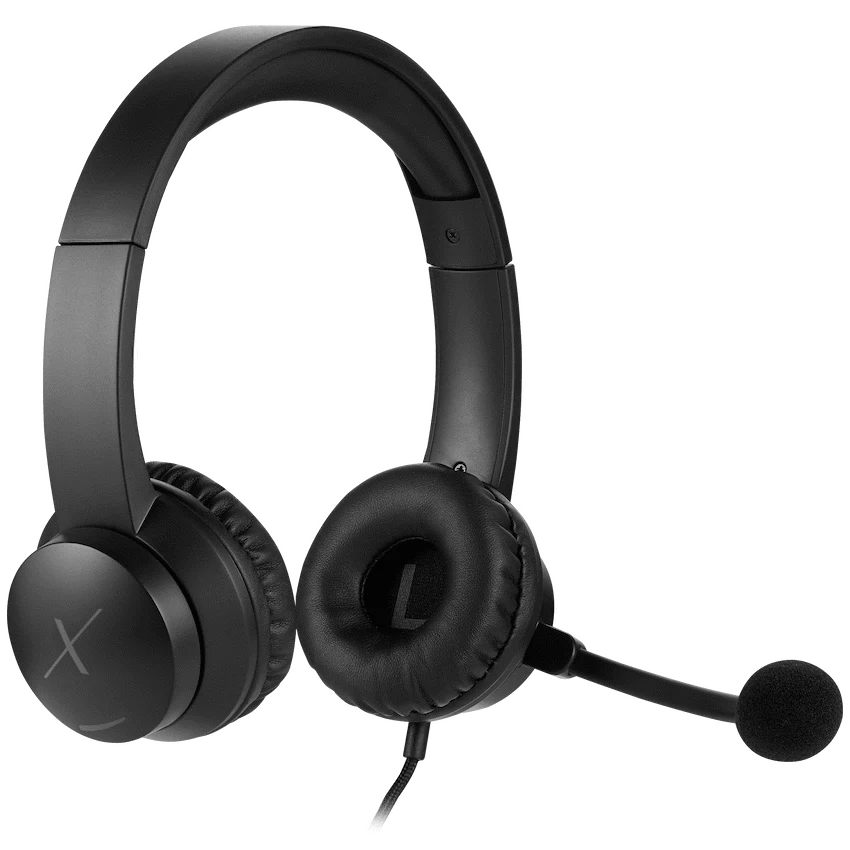 VolkanoX Chat Mk2 Series Wired USB Headset - Graphite