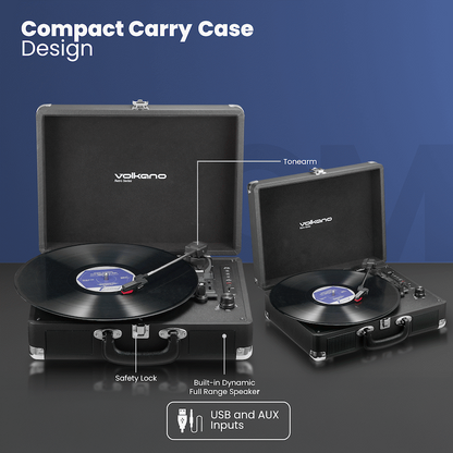 Volkano Retro Series Turntable