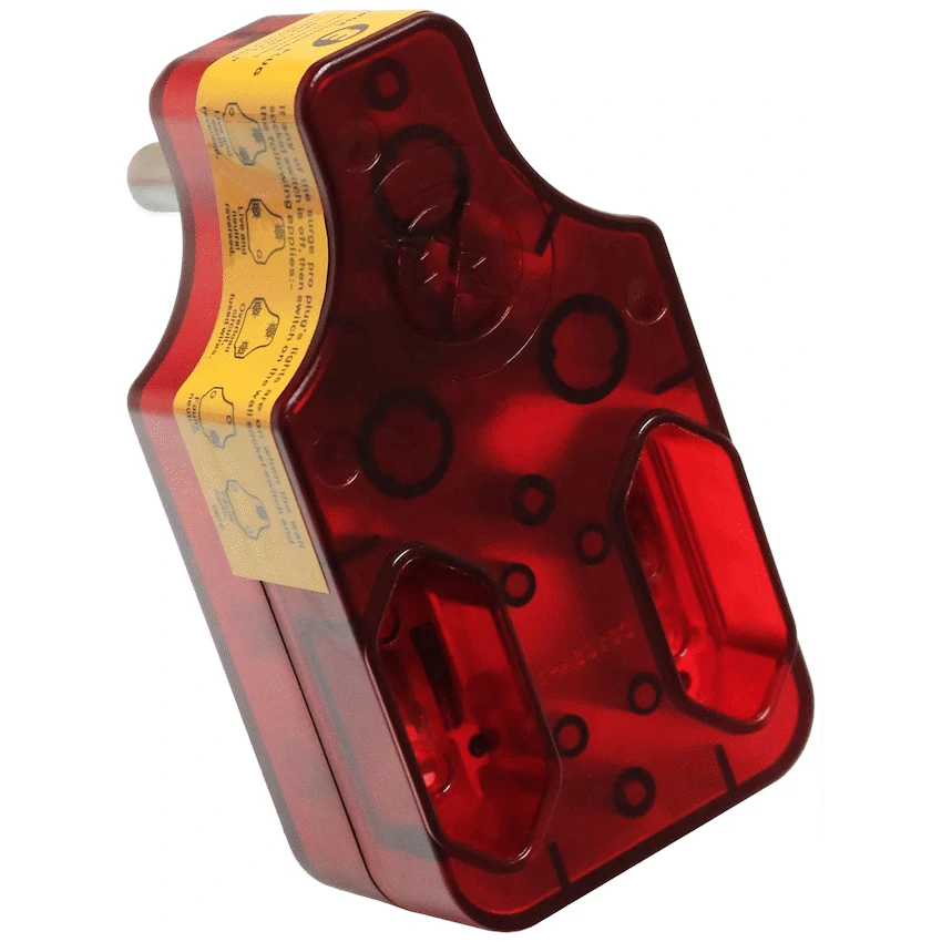 Ellies High Surge  Adaptor 2 x 5A Euro Sockets