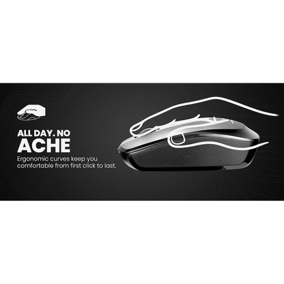 Volkano Focus Series Wireless Mouse