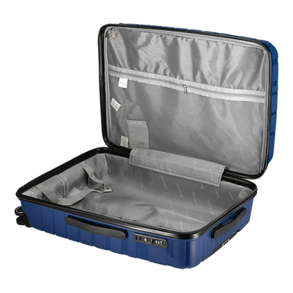 Travelwize Java PP 4-Wheel Spinner 75cm Luggage - Azure