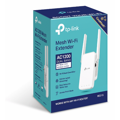 TP-Link RE315 AC1200 Wi-Fi Range Extender