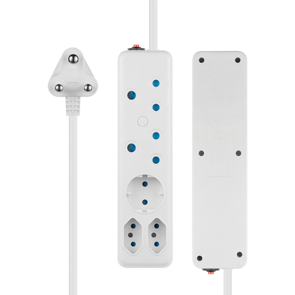 Ellies 5-Way Multiplug - 0.5m