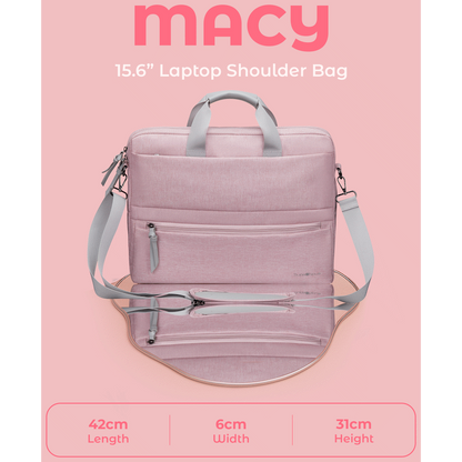 SupaNova Macy 15.6" Laptop Shoulder Bag Pink
