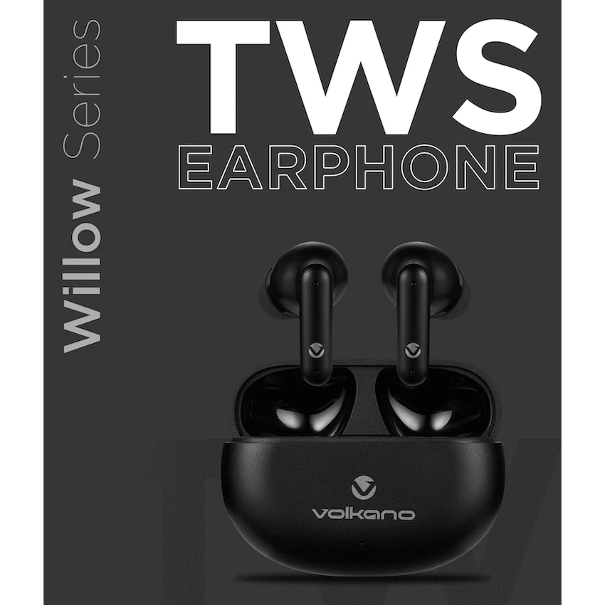Volkano Willow TWS Earphone - Black