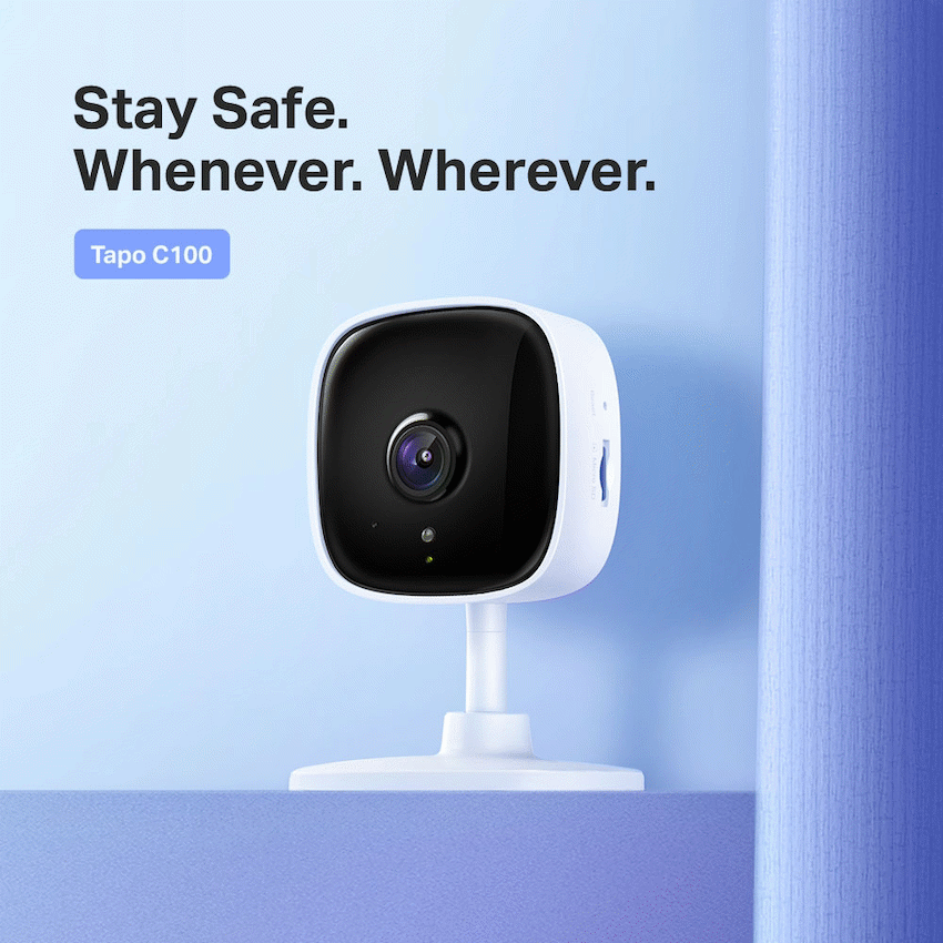 TP-Link Tapo C100 1080P Home Security Wi-Fi Camera