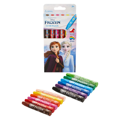 Frozen 12 Oil Pastels Multi