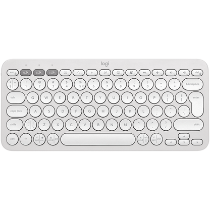 Logitech(R) Pebble Keys 2 K380s - Tonal White