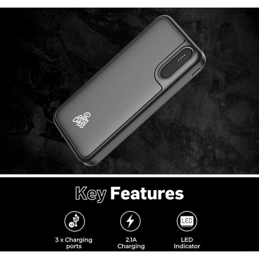 Pro Bass ChargeMax Series 10000mah Power Bank