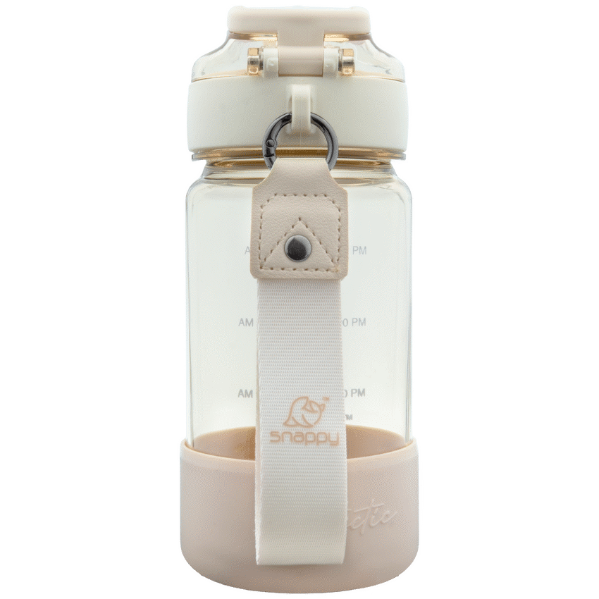 Snappy Tritan Bottle with straw 520ml Vanilla ( Order in Qty of 6)