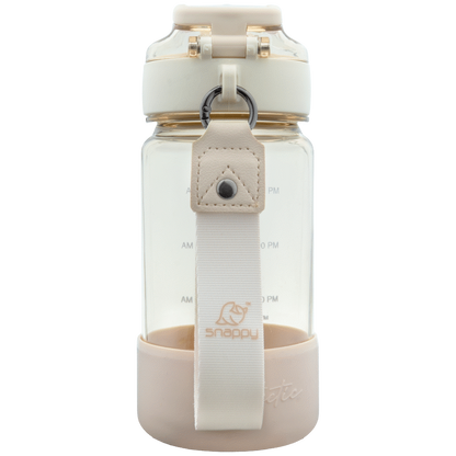 Snappy Tritan Bottle with straw 520ml Vanilla ( Order in Qty of 6)