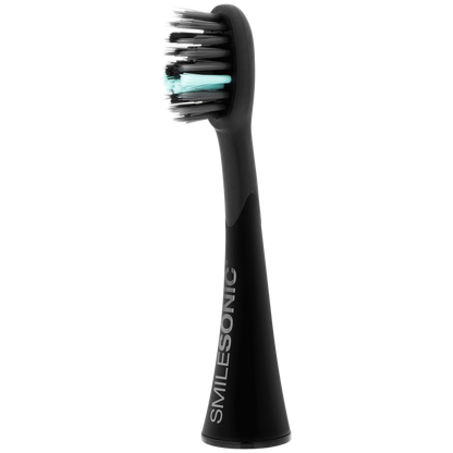 2 Replacement toothbrush heads - Black