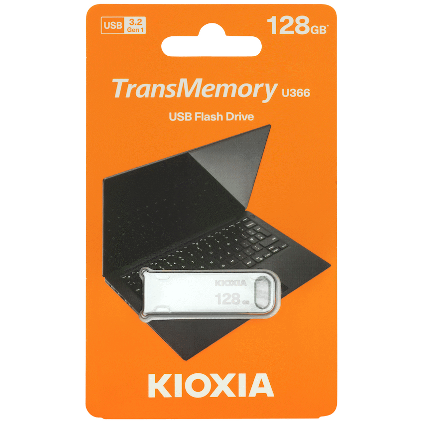Kioxia U366 USB 3.2 128gb Metal Flash Drive