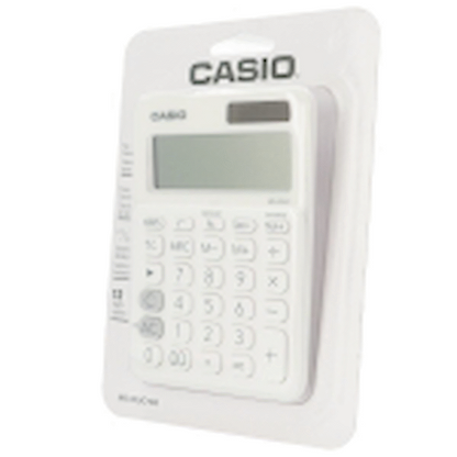 Casio MS-20UC - Desktop calculator 12 Digit - White