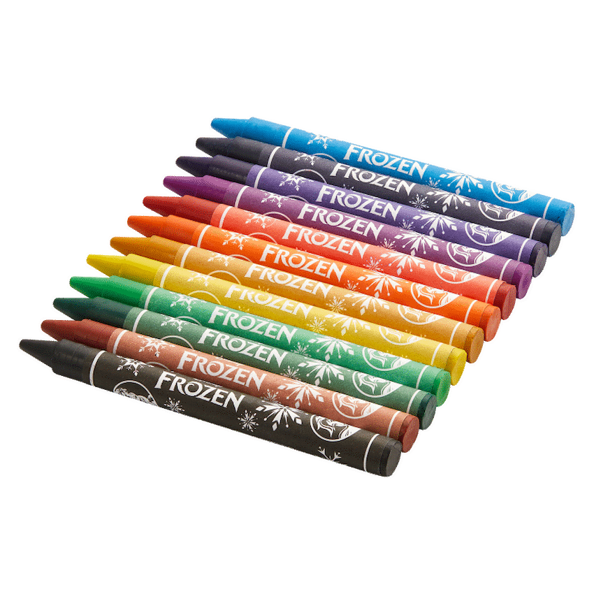 Frozen 12 Wax Crayons Multi