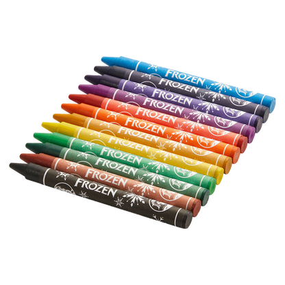 Frozen 12 Wax Crayons Multi