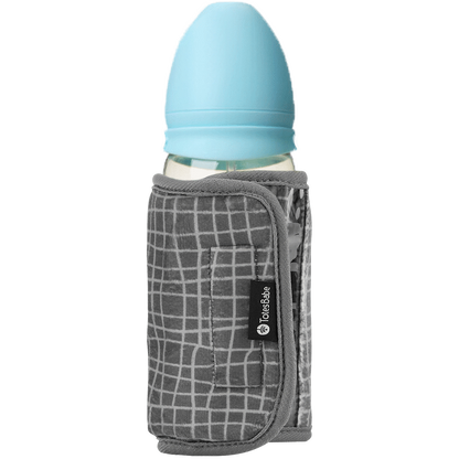 Totes Babe Wavy Series USB Bottle Warmer - Grey