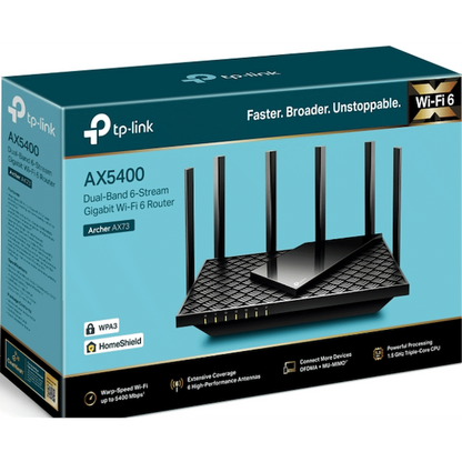 TP-Link Archer AX73 AX5400 Dual-Band Wi-Fi 6 Router