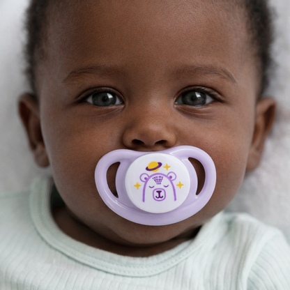 PIGEON MINILIGHT NIGHTTIME PACIFIER - BEAR (M)