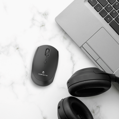 Volkano Talc Wireless Mouse - Black