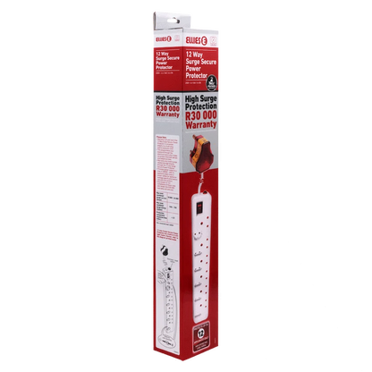 Ellies 12-Way High-Surge Multiplug 0.5m