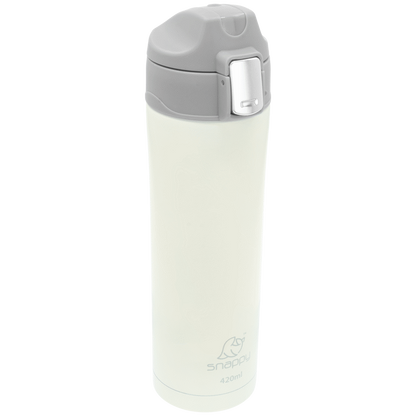 Snappy Flow Thermal Tumbler 420ml Vanilla ( Order in Qty of 6)