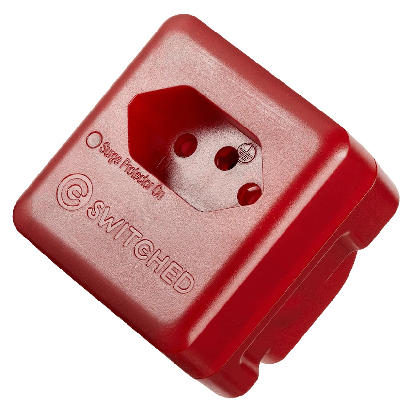 SWITCHED 1 Way High Surge Network Safe Adaptor