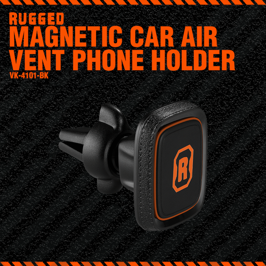 Rugged by Volkano Magnetic Car Air Vent Phone Holder