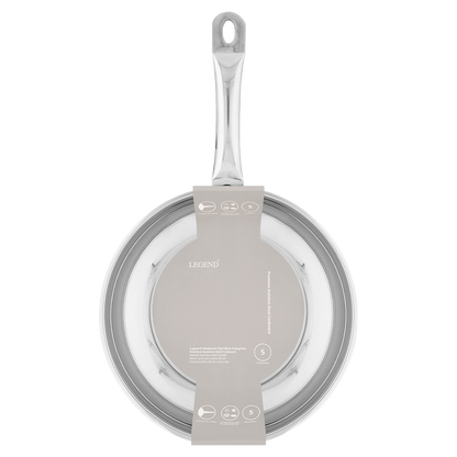 Legend Prof Chef 28cm Stainless Steel Frying Pan ( Order in Qty of 1)