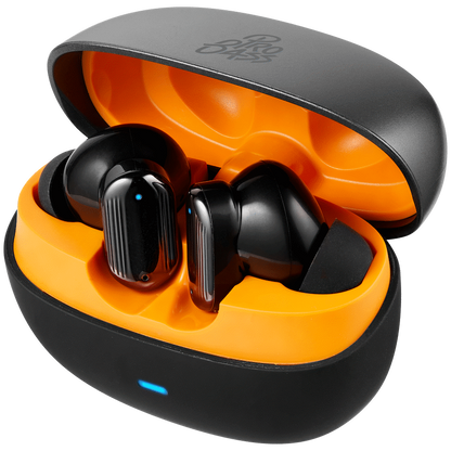 Pro Bass Flex Series TWS Earphone - Black + Orange