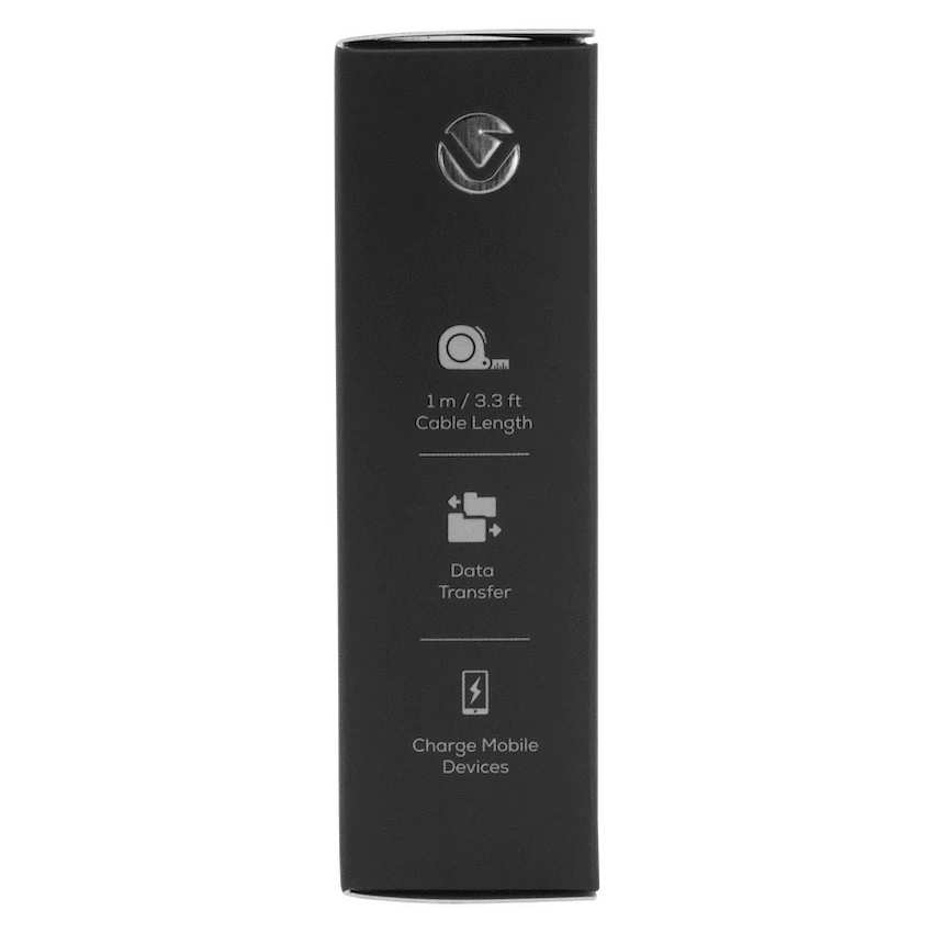 Volkano On-The-Go Type-C to Type-C 30w Cable - Black