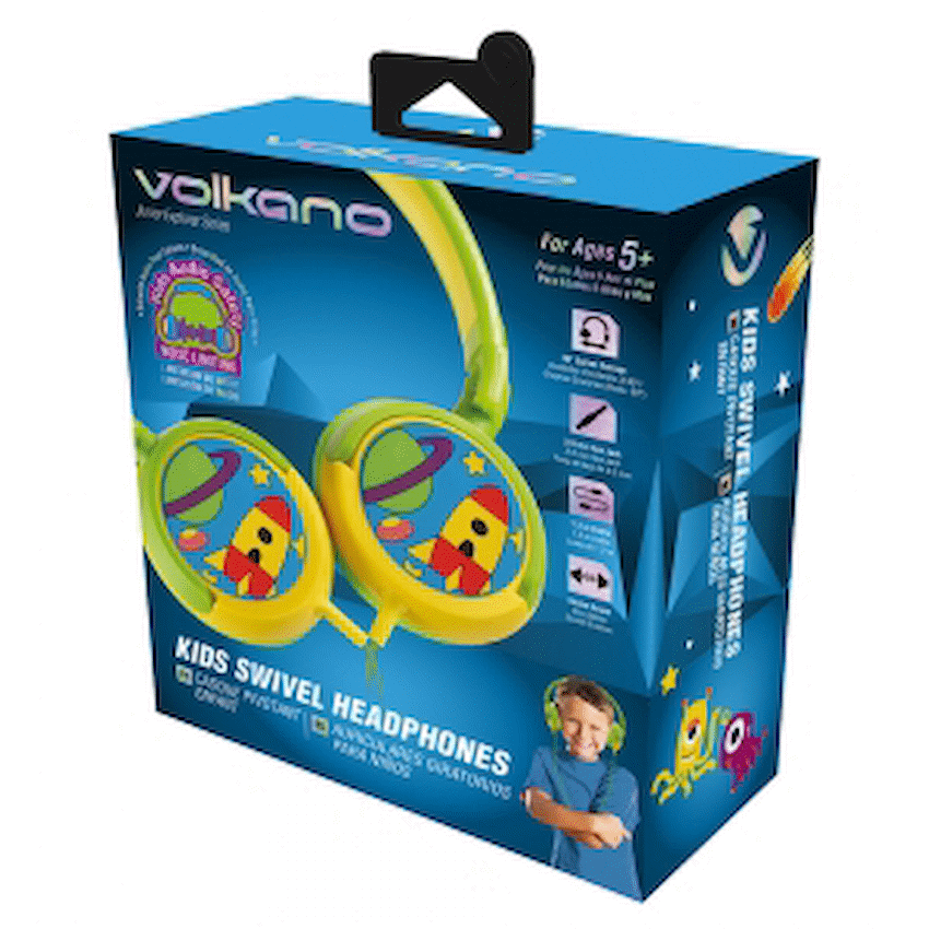 Volkano Kiddies Headphones - Boys Junior Explorer