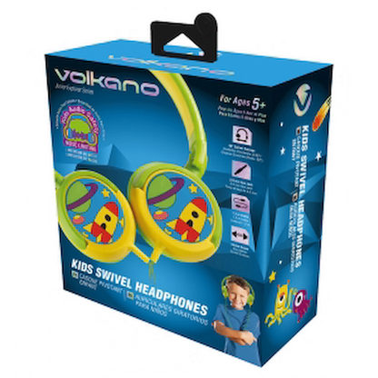 Volkano Kiddies Headphones - Boys Junior Explorer