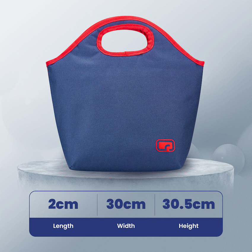 Quest BF Value Lunch Cooler - Navy/Red