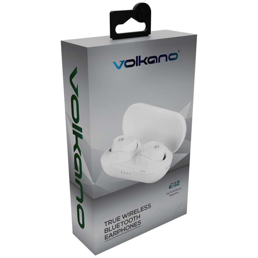 Volkano Skadi Series TWS Earphone - White