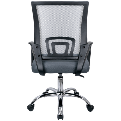 Everfurn Swift Mid Back Chair - Grey