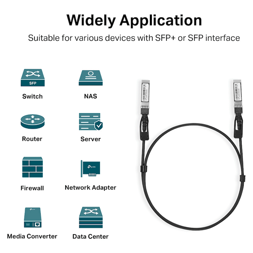 TP-Link SM5220-1M 1m 10G SFP+ Direct Attach Cable